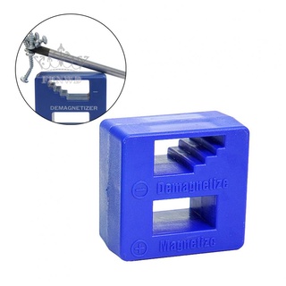 【FUNWD】Magnetizer Demagnetizer Magnetism Plastic Red Screwdriver Tool 1Pc 53*50*29mm