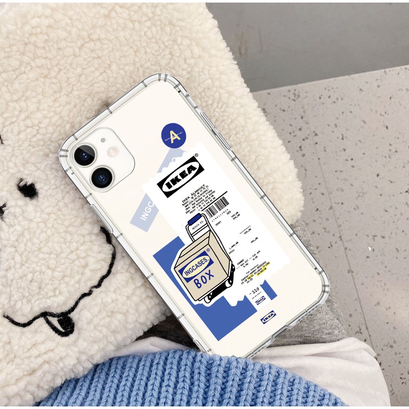 Ốp Điện Thoại tpu Mềm Họa Tiết ikea Sáng Tạo Cho iphone 12 mini 13 pro max xr x 11 14 pro xs max 6s 7 8 plus se2