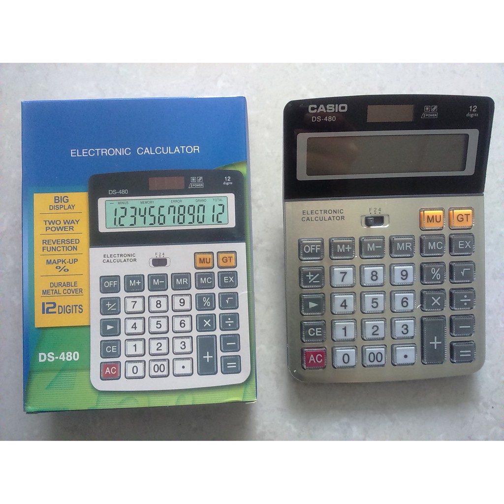 Máy tính Casio DS 480 loại lớn