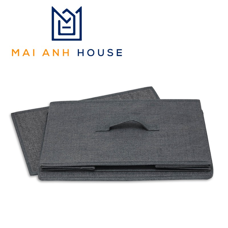 Hôp vải nắp liền đựng quần áo, đựng đồ chơi, đồ dùng trong nhà, hãng Yamazen xuất Nhật Mai Anh House
