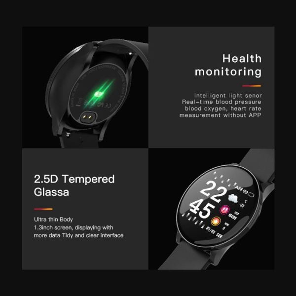 Đồng hồ thông minh W8 theo dõi sức khoẻ