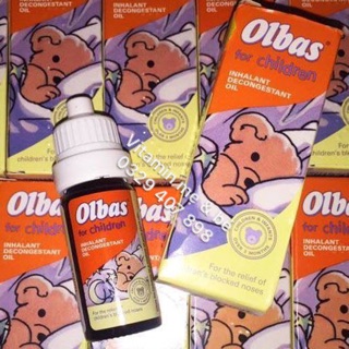 Tinh dầu xông mũi cho bé olbas oil 10ml