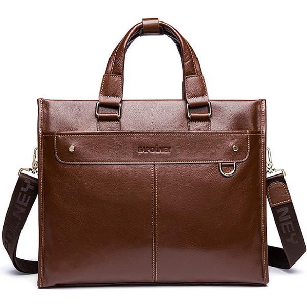 Cặp Da Thật SAPOLNEY 0116 | BigBuy360 - bigbuy360.vn