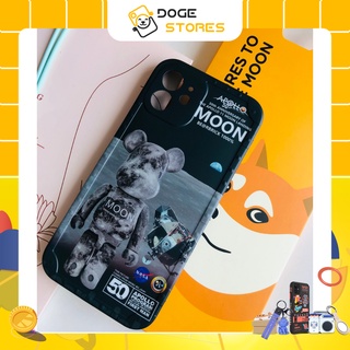 Ốp lưng cao cấp bearbrick vũ trụ gấu nổi moon ip x/ip xs max/ip 11/ip 11 pro max/ip 12/ip 12 pro/ip 12 pro max