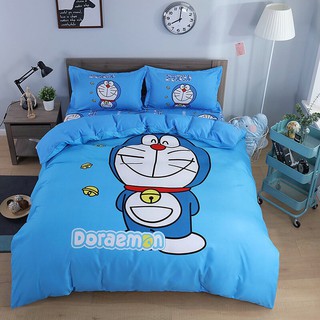 Bộ Drap - Chăn Phao Cotton Magic Hoạt Hình 3D