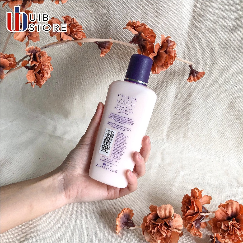 Lotion siêu dưỡng ẩm và phục hồi da CYCLAX 200ml ( EXP : 1/10/2023)