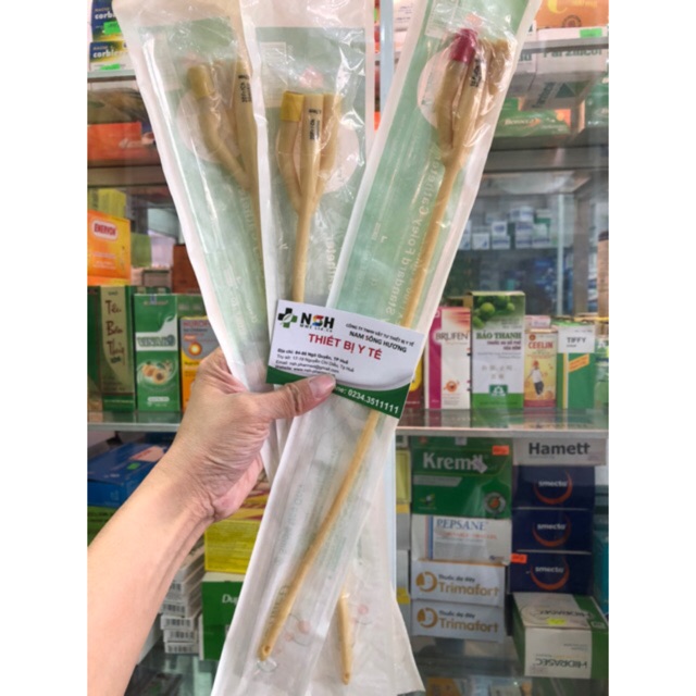 ✅  Foley Ống thông tiểu 3 nhánh, dây thông tiểu xông tiểu 3 nhánh, sonde foley thông xông 3 nhánh cho nam, nữ