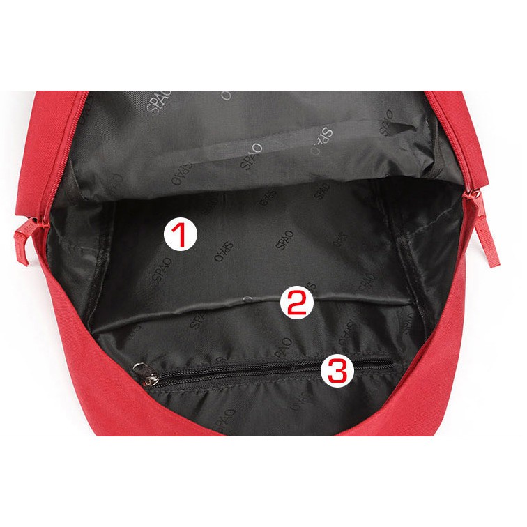 Korea student bag canvas bag cooperation