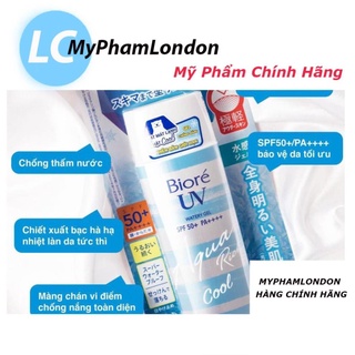 Kem chống nắng Biore Aqua Rich Cool