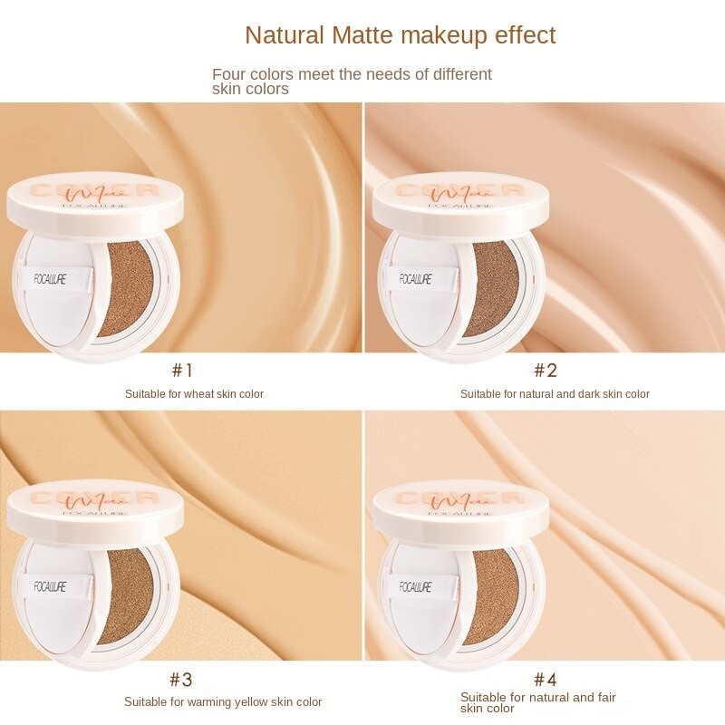 (Hàng Mới Về) phấn nước Kem Bb Dạng Air Cushion FOCALLURE tẩy da chết Che Khuyết Điểm Làm Sáng Da Phấn phủ mĩ phẩm nội địa trung | BigBuy360 - bigbuy360.vn