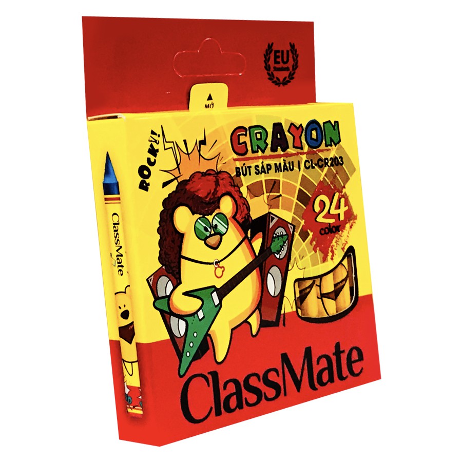 Bút sáp 24 màu Class Mate CL-CR203