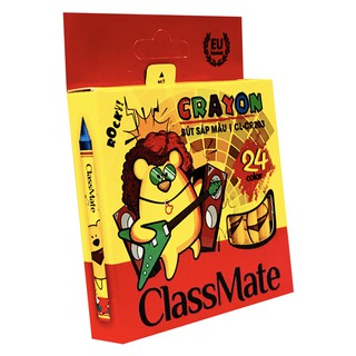 Bút sáp 24 màu class mate cl-cr203