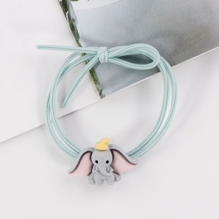 ⚡ Cột Tóc Buộc Tóc Chú Voi Cute Được Tùy Chọn Màu -  Dây Buộc Tóc Trang Trí Hình Chú Voi Dumbo Dễ Thương ⚡