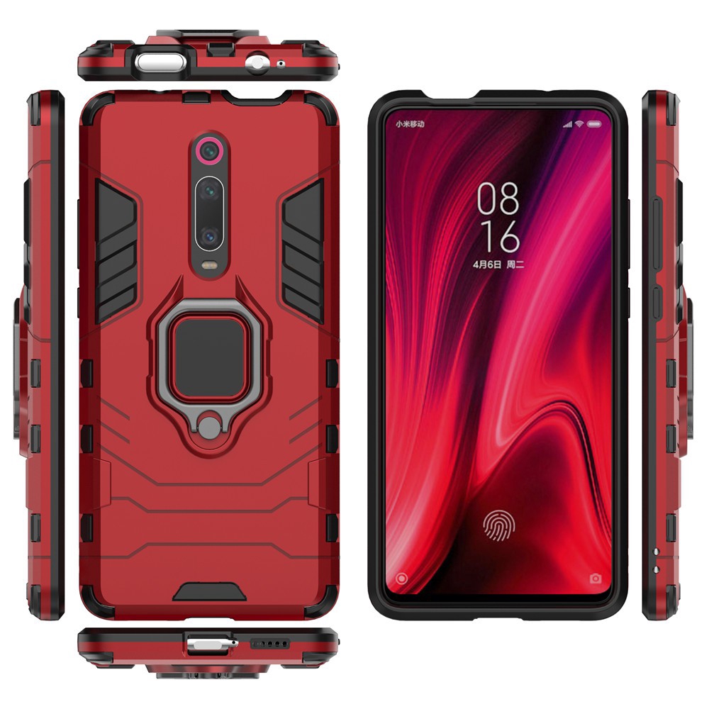 Case for Xiaomi redmi K20 Pro K20pro mi 9 mi9 lite t se 9se 9lite mi9t Mi 9T Pro mi9tpro hard case anti crack antishock for mi9t mi9lite shockproof tough armor TPU PC phone case cover casing with ring holder stand