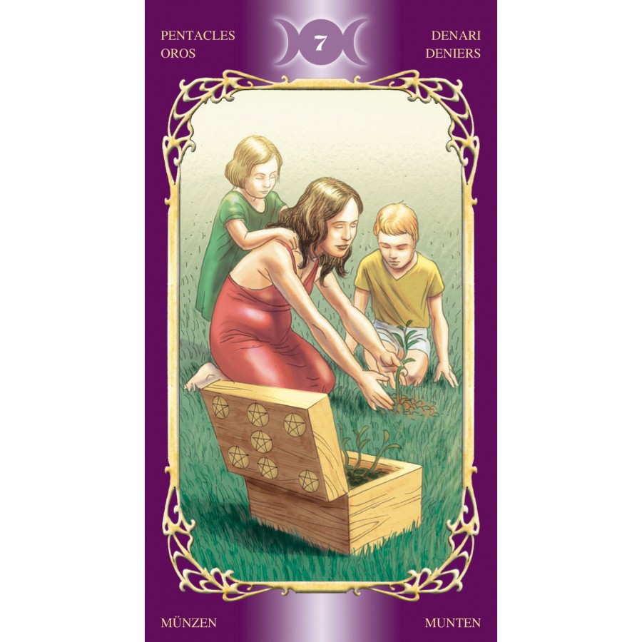 Bộ Bài Sensual Wicca Tarot (Mystic House Tarot Shop) - Bài Gốc Authentic Chính Hãng 100%