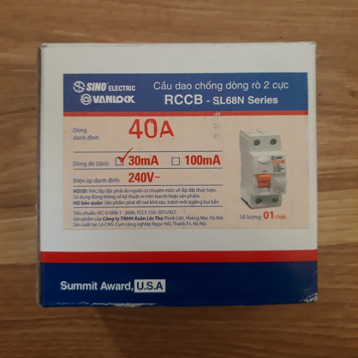 Át chống giật SINO 40A