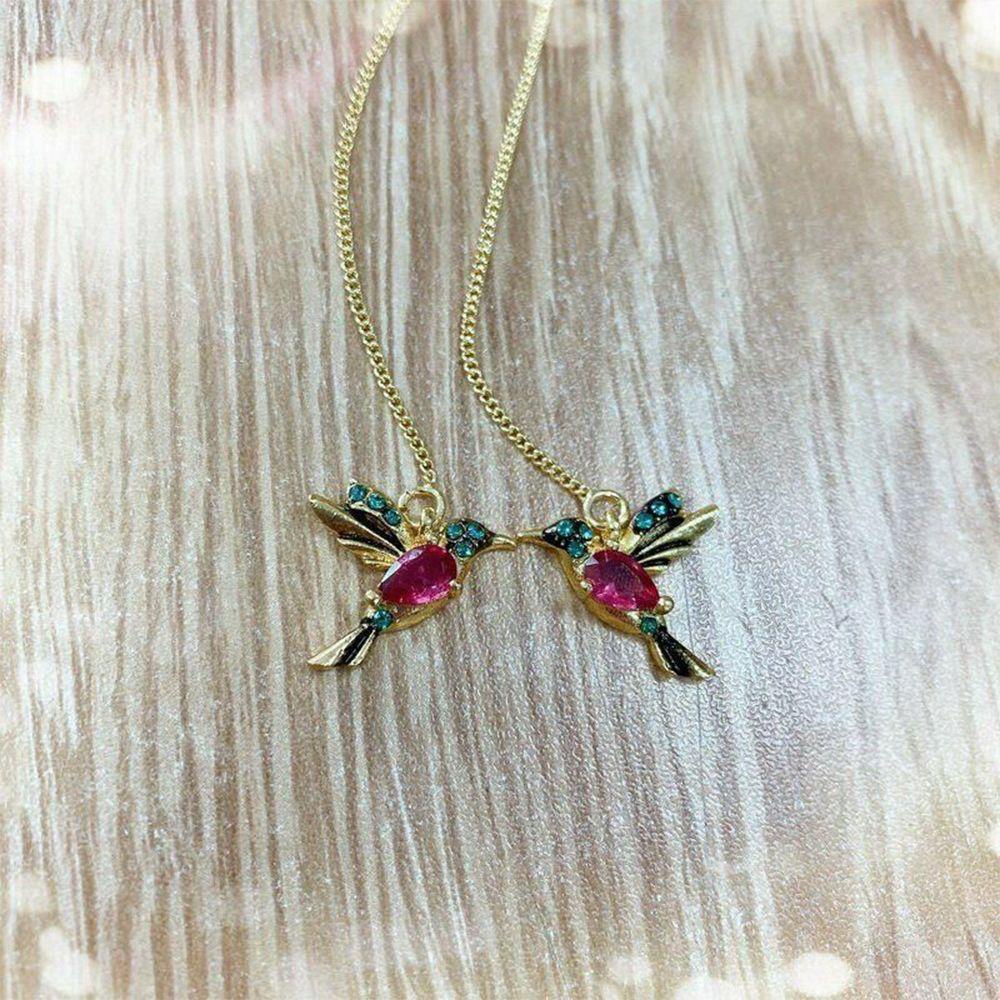 ROSE Khuyên Tai Hình Chim Ruồi Thời Trang
