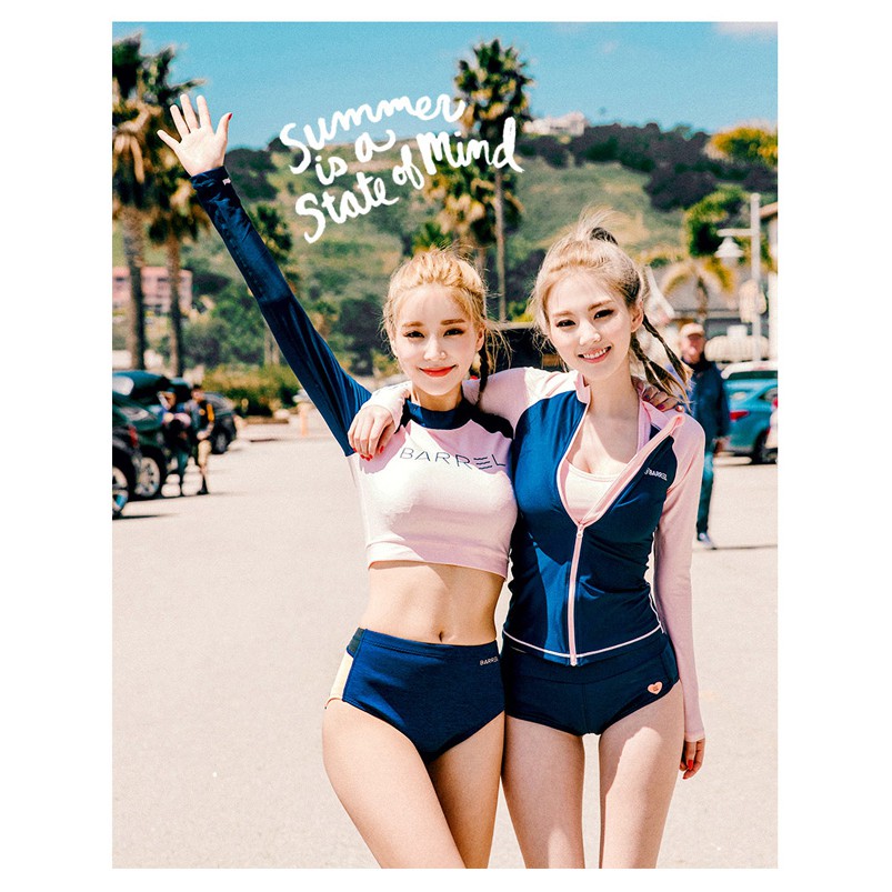 Đồ bơi hai mảnh tay dài thời trang Hàn quốc | BigBuy360 - bigbuy360.vn