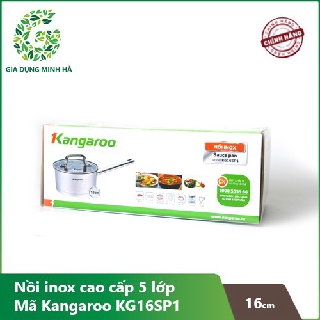 Nồi inox cao cấp 5 lớp Kangaroo KG16SP1