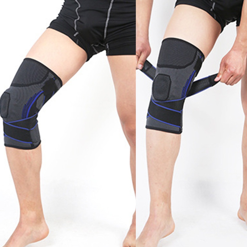 QQ 1 Băng Quấn Bảo Vệ Đầu Gối Co Giãn Hỗ Trợ Giảm Đau Khớp Khi Chạy Bộ Dành Cho Nam Và Nữ