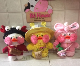 Thú nhồi bông vịt Lalafanfan ( kèm ảnh thật)