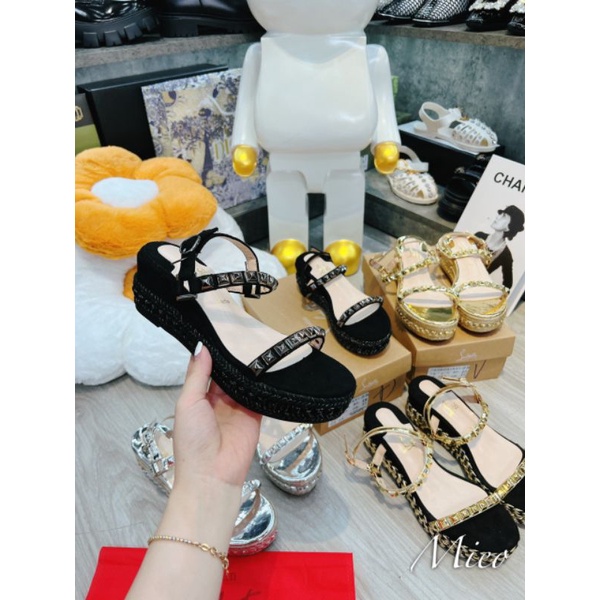 Hm Sandal Xuồng 5p Đinh Tán Fullbox Cao Cấp