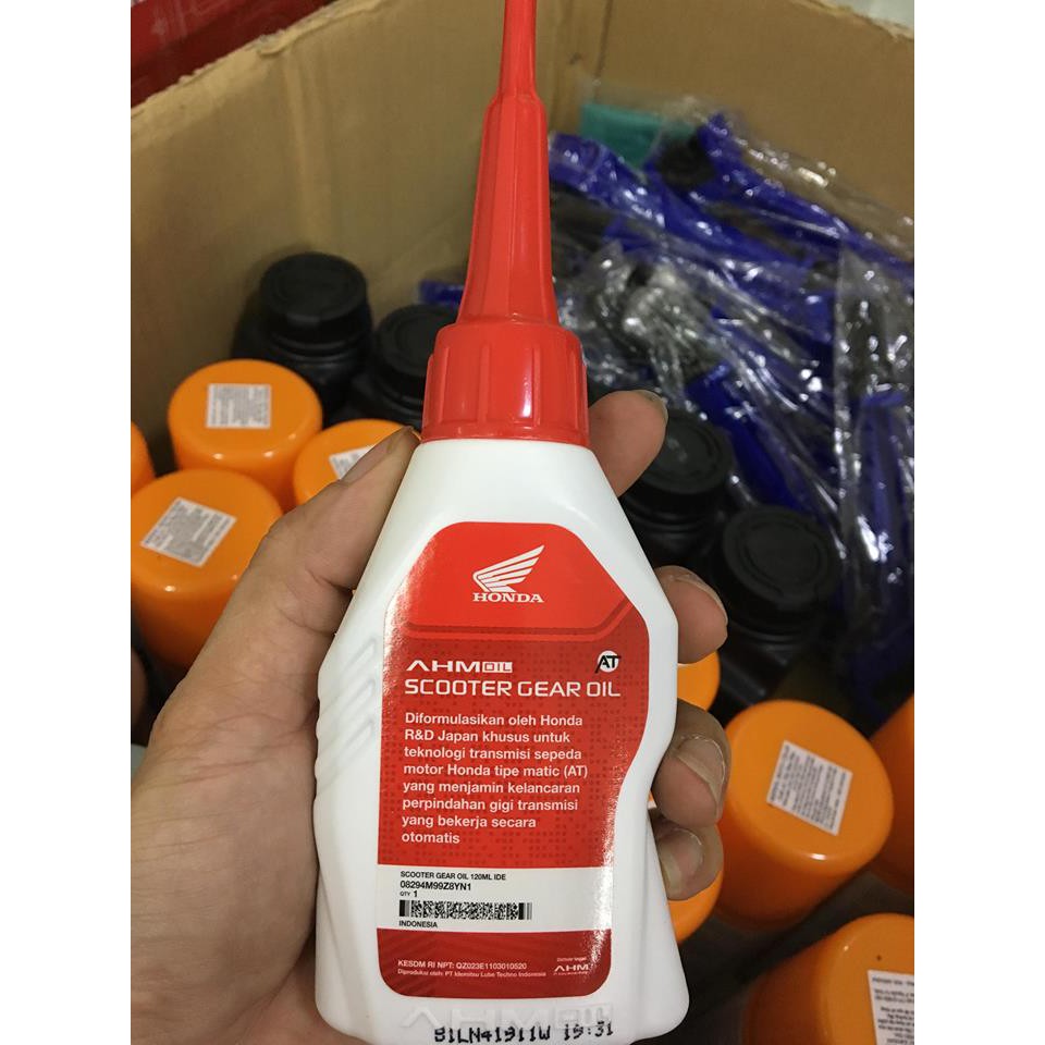 Nhớt láp xe tay ga AHM Honda 120ml