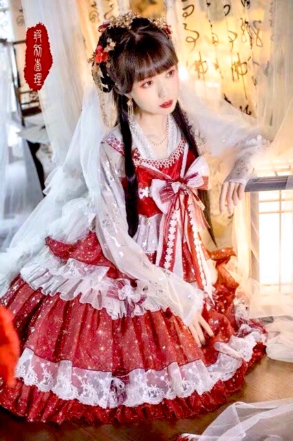 Full set LOLITA sakura sequin BoliCherry chính hãng