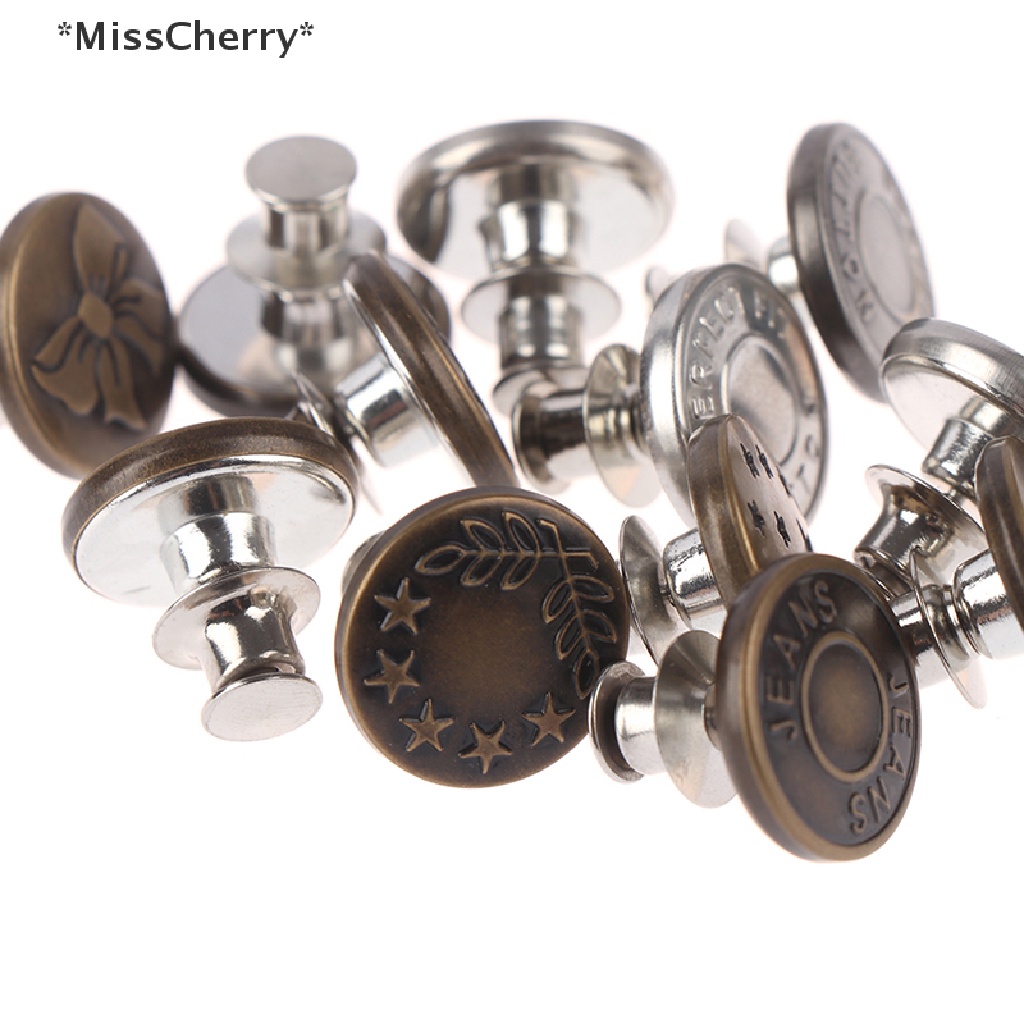 Đinh Tán Kim Loại 17mm Chuyên Dụng Cho Quần Áo DIY
