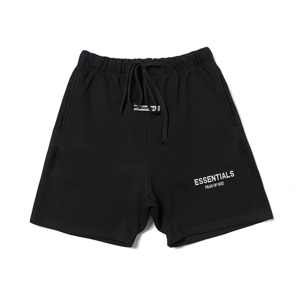 quần short essentials tag cao su cho bé  , quần cộc trẻ em unisex , Kid_genZ