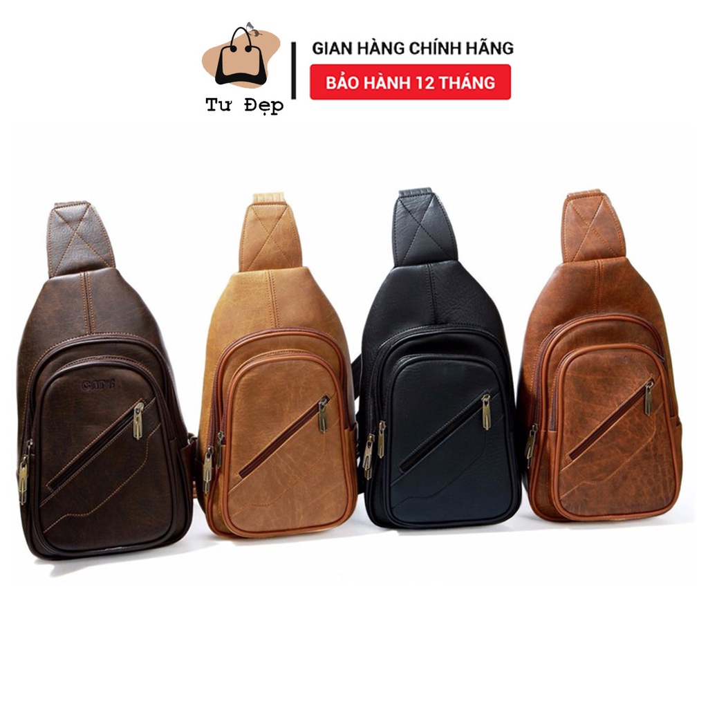 Túi Đeo Chéo Da PU Unisex Thời Trang Tư Đẹp Tudep MQ 05 | BigBuy360 - bigbuy360.vn