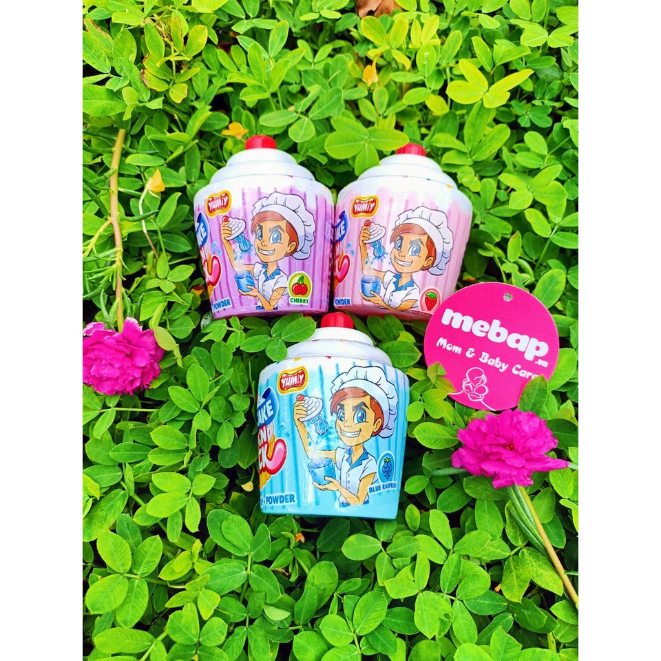 Kẹo Mút Chấm Bột Trái Cây Yumiy Cupcake Dip 'N Lick 40gr