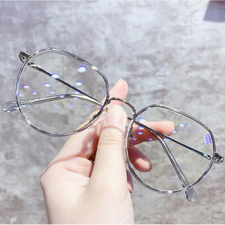 Kính Gọng Kim Loại Chống Tia Bức Xạ Thời Trang