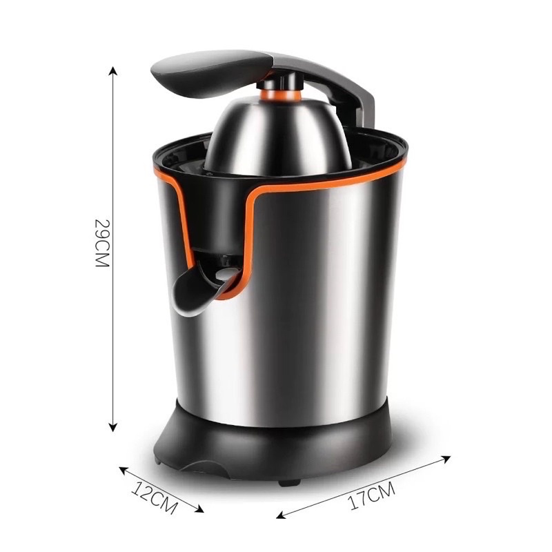 Máy vắt cam, ép cam HAEGER HG-622 bằng inox cao cấp cong xuất 85w