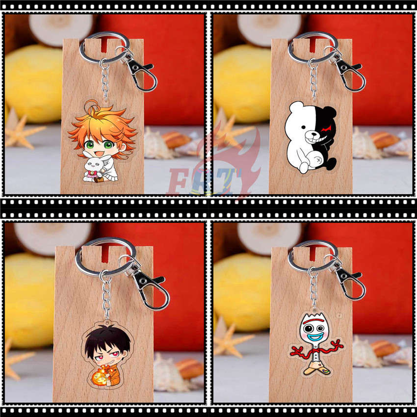 ❀ Animation Comics Games - Cartoon Character Cosplay Acrylic Móc khóa ❀ 1Pc Fashion Keyrings Pendant Gifts Keychains（16 Styles）