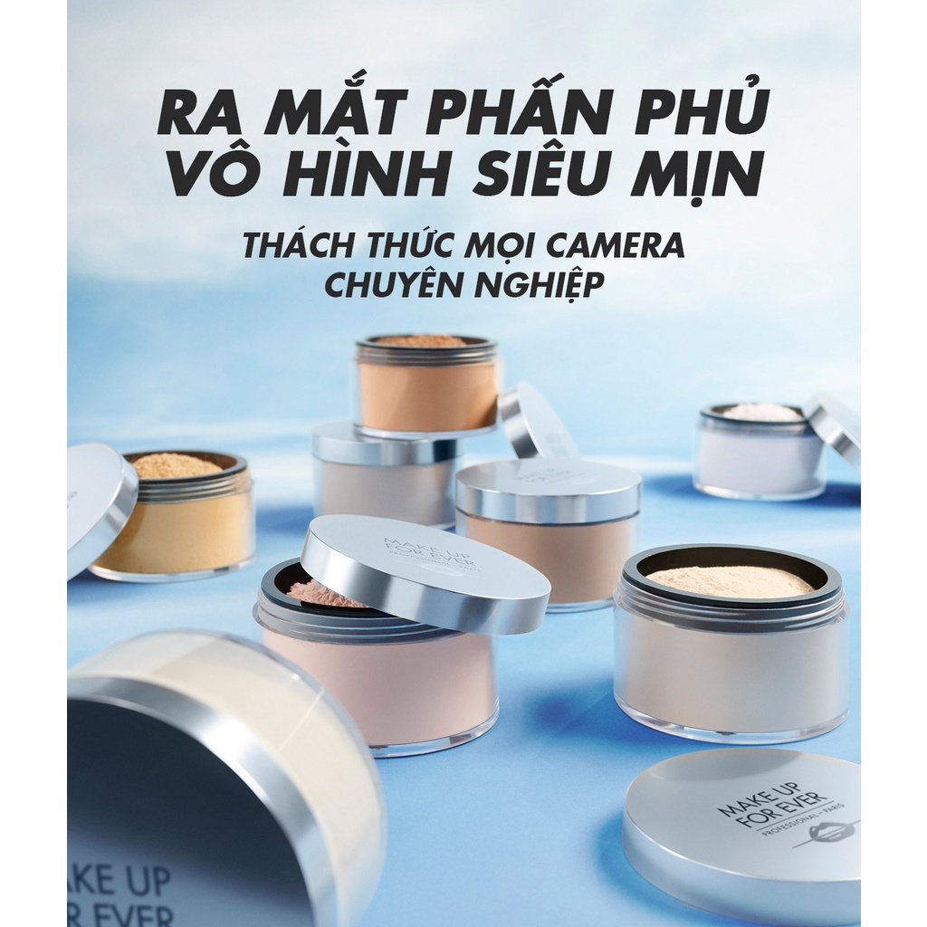 [Mã COSMUFET6 -10% đơn 400K] Phấn phủ Make Up For Ever Ultra HD Setting Powder 5.5G - Nhập khẩu độc quyền từ Pháp