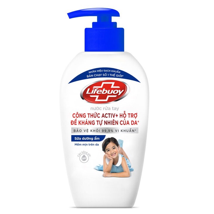 Nước rửa tay Lifebuoy Chăm sóc da tay 450g