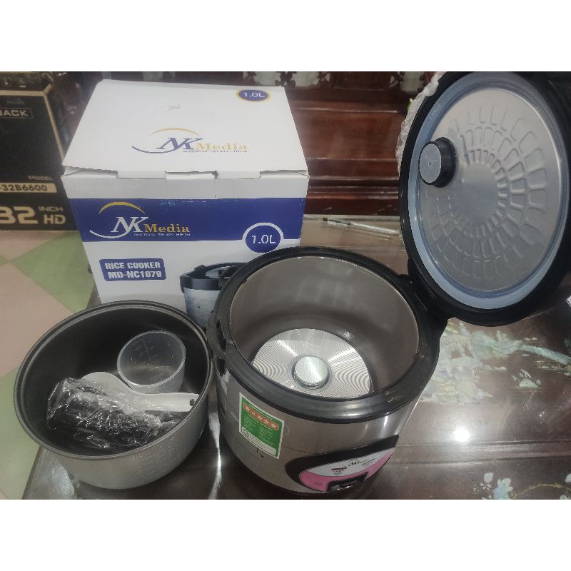 NỒI CƠM ĐIỆN MEDIA 1L MD- NC1079 PHÙ HỢP 1-2 NGƯỜI DÙNG