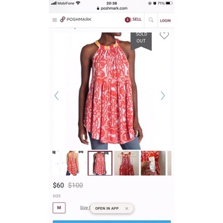 Áo cổ yếm free people 3 màu