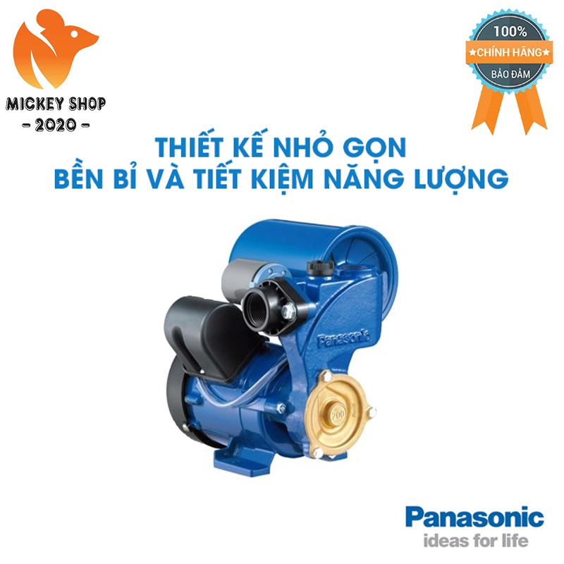 [ NHẬT BẢN ] Máy bơm nước tăng áp Panasonic A-200JAK ( 200W ) - CHÍNH HÃNG