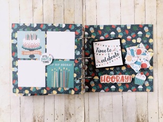 Album scrapbook Birthday