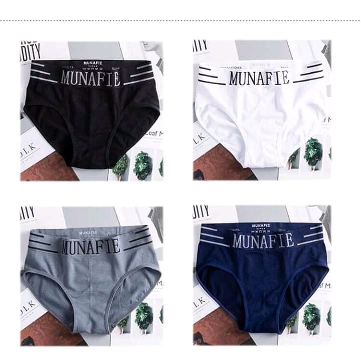 1 Quần Lót Nam [ Hàng Loại 1  ] Quần Sip Nam MUNAFIE Dệt Kim May Không Đường Chỉ Free size, Quần Xì