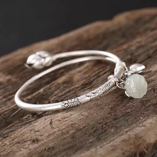 Lắc tay bạc Tây Tạng