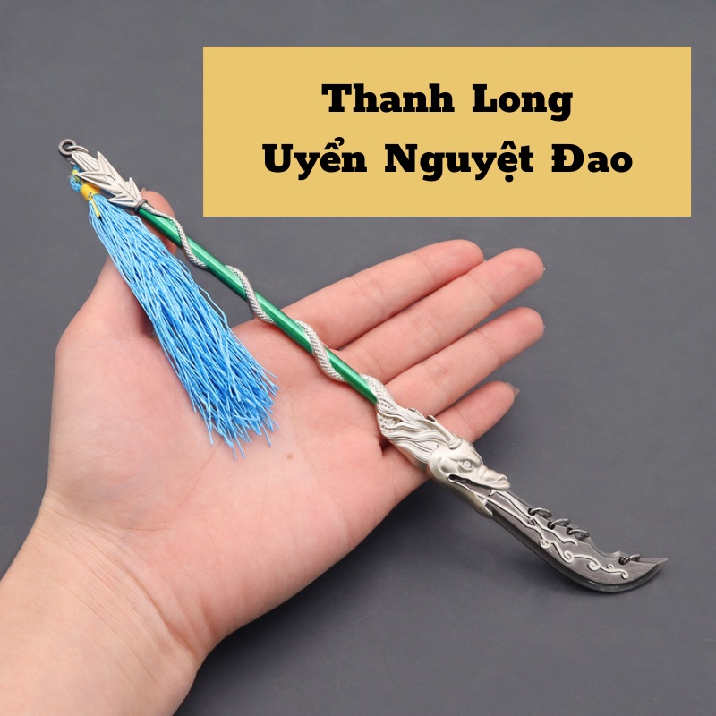 Mô hình tam quốc chí thanh long dao quan vũ cực chất