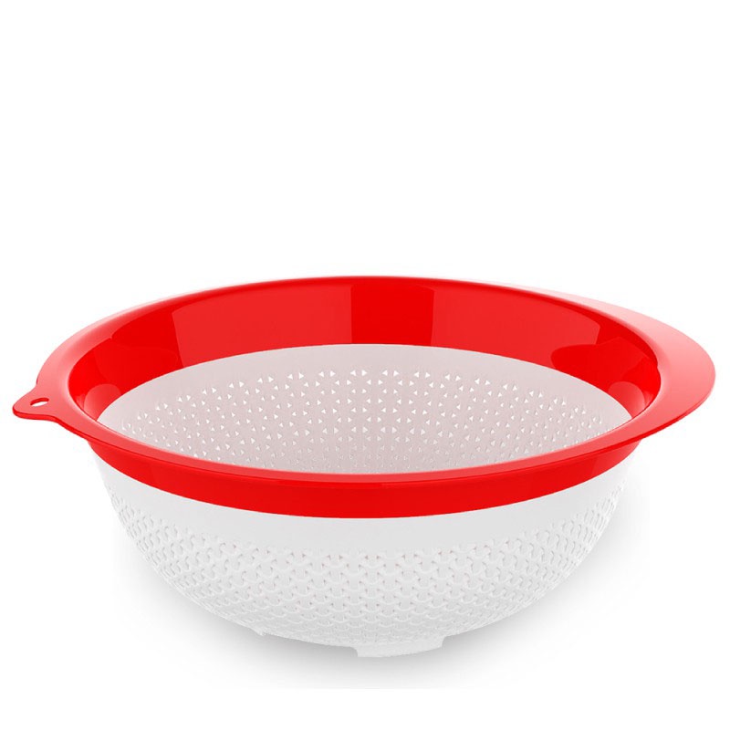 Rổ Nhựa 2 Màu Đa Năng Chất Lượng Cao Màu Sắc Trang Nhã Sang Trọng - 25x23x9cm