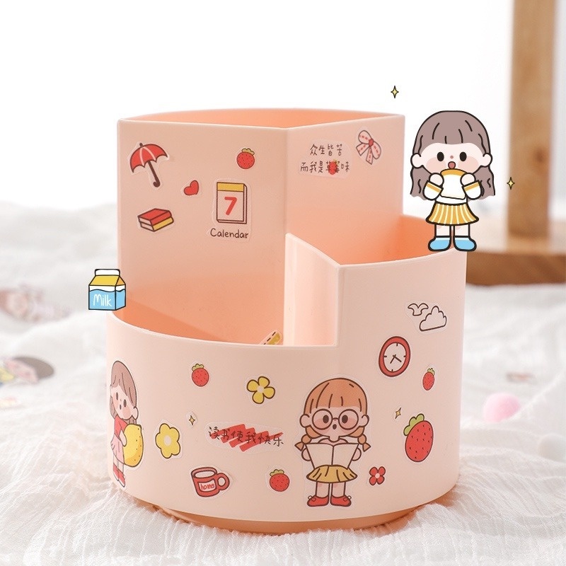 Miếng Dán Trang Trí Hình Hoạt Hình Đáng Yêu Chống Thấm Nước