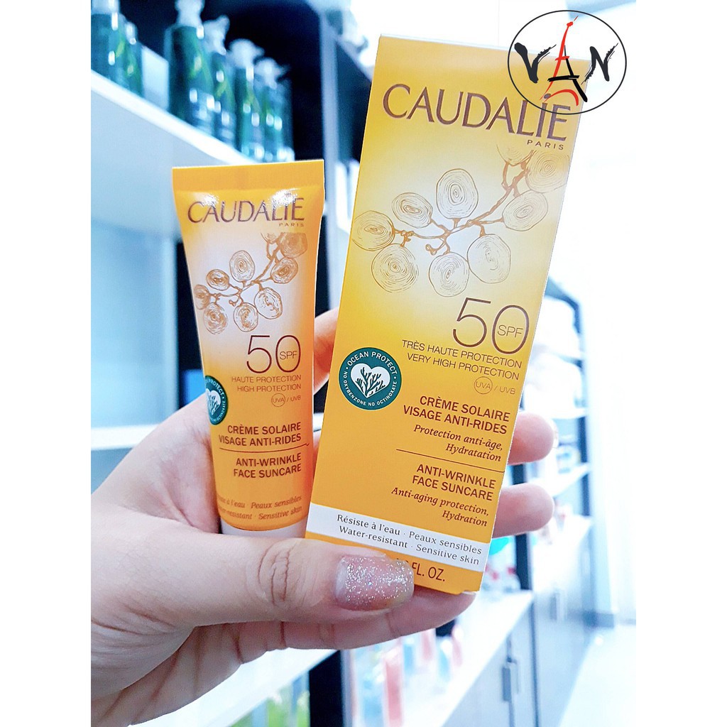 Kem chống nắng chống lão hóa  Caudalie creme solaire visage anti – rides 25ml | BigBuy360 - bigbuy360.vn