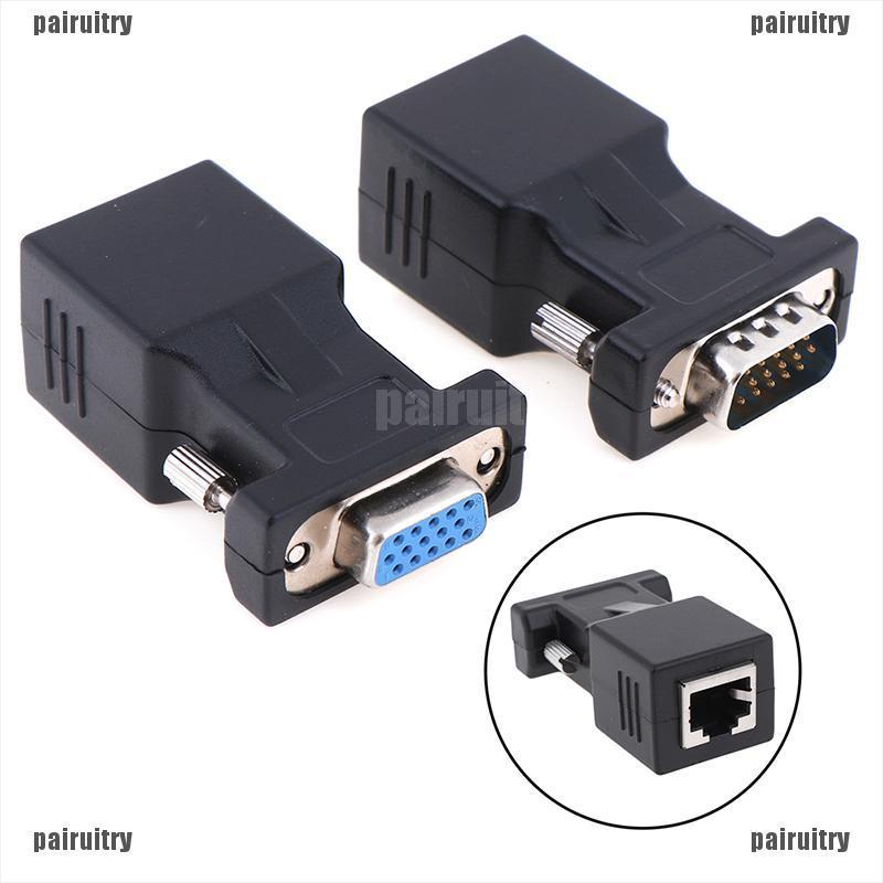 Đầu Chuyển Đổi Vga Sang Rj45 15pin