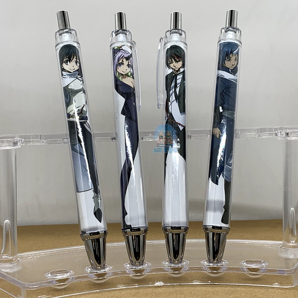 Bút Gel Anime Manga Light Novel Chuyển sinh thành Slime ngòi 0.5mm nhiều mẫu dạng bấm lò xo dành cho Wibu - 2D Tộc Shop