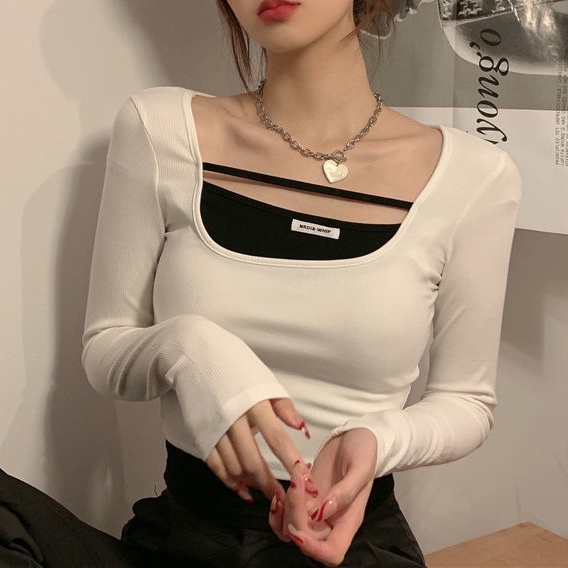 Áo Sơ Mi Tay Dài Ngọt Ngào Thời Trang Mùa Xuân Cho Nữ áo phông nữ JL-TX-09